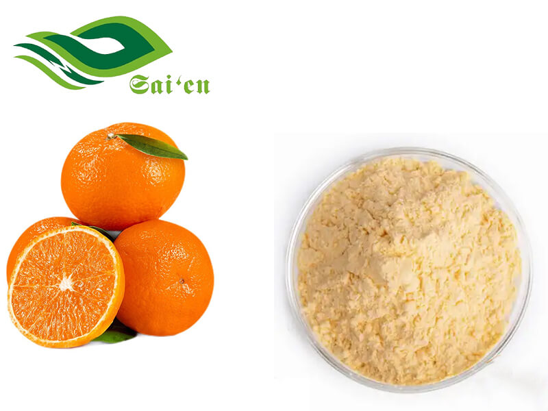 Orange fruit powder